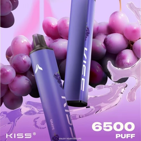 KISS 6500 口｜網狀芯技術 + 12 種風味：每一口都是極致享受